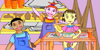 Still image from the Art Teacher